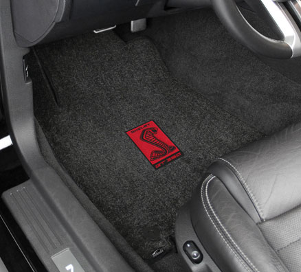 SHELBY LOGO MUSTANG FLOOR MATS