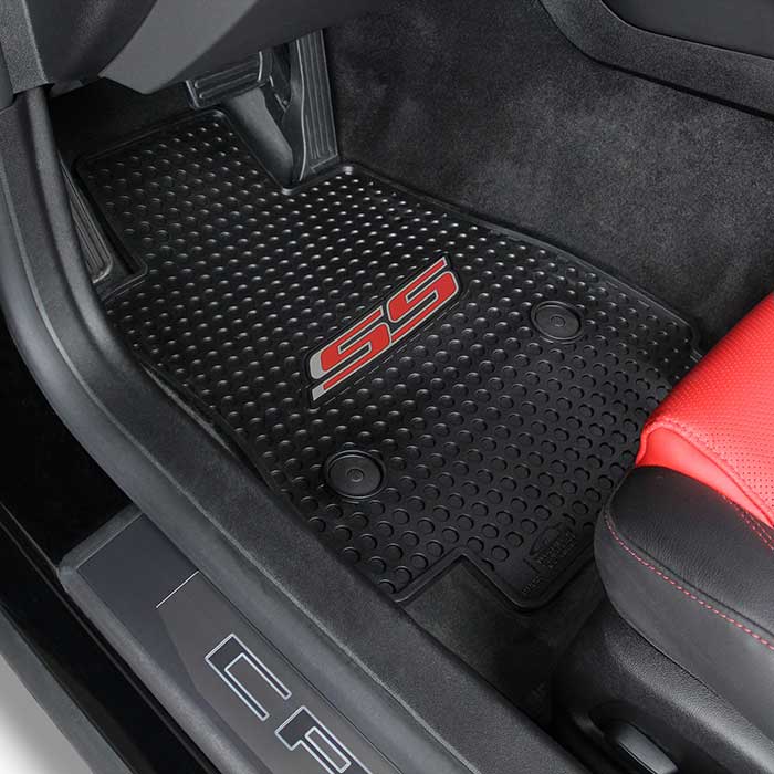 Corvette Signature Rubber Mats Corvette Signature Rubber Mats